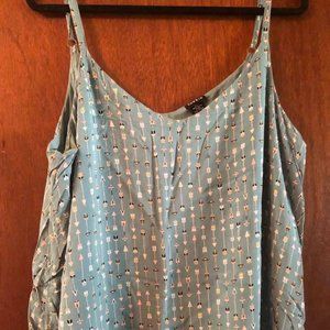 Medium Teal Swing Cami Top
